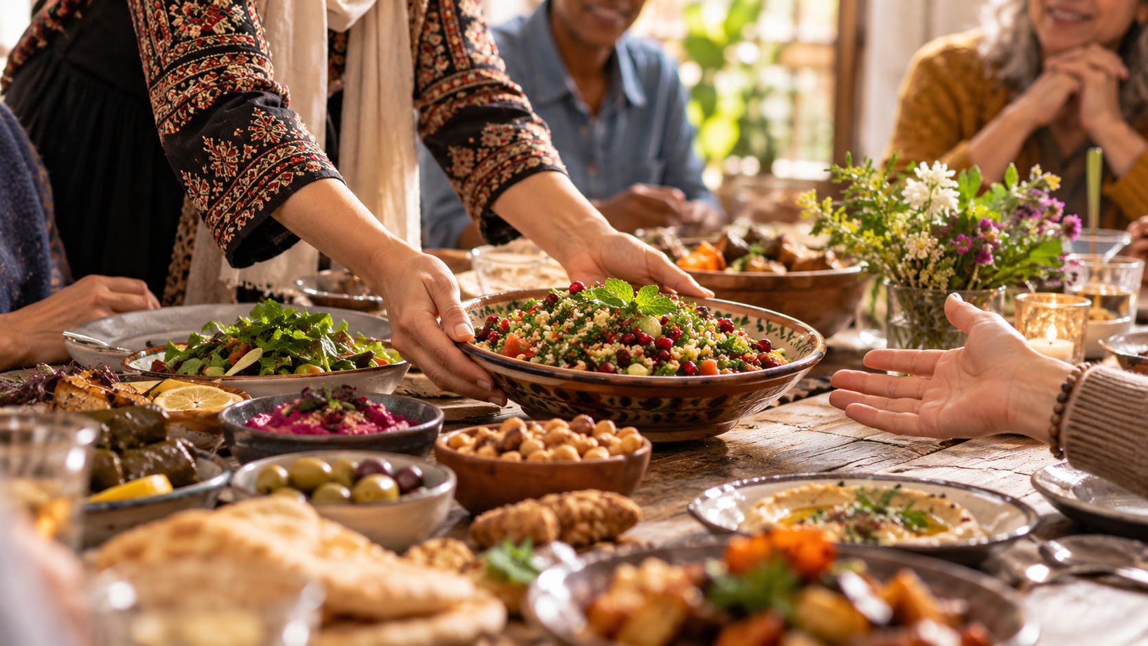 A Warm Feast Shared Together