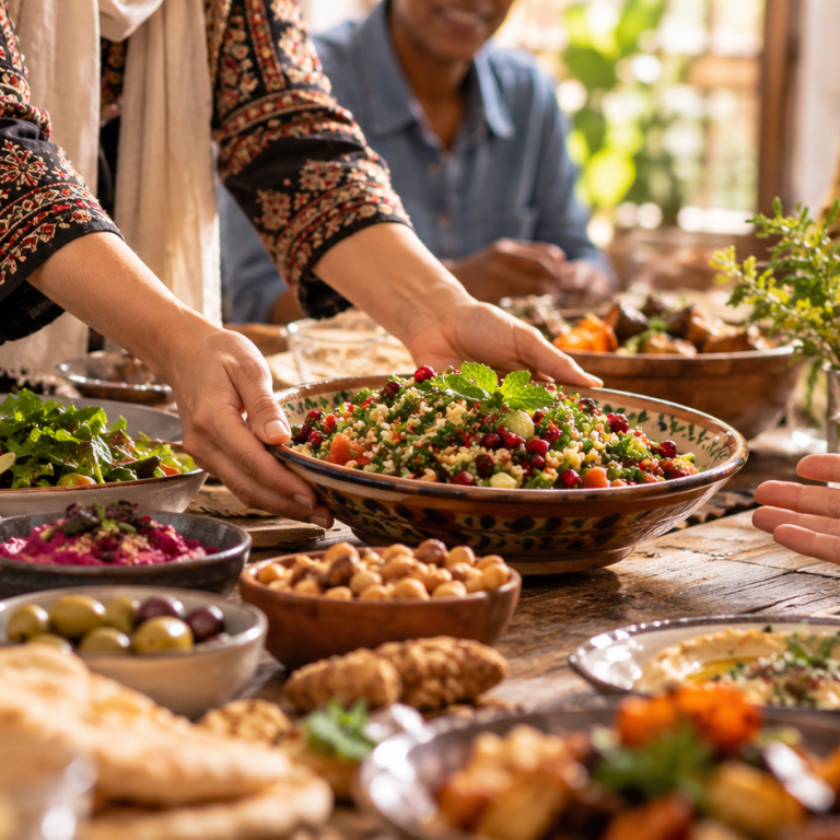 A Warm Feast Shared Together